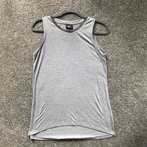 Grey beaded neck tunic by Mossimo